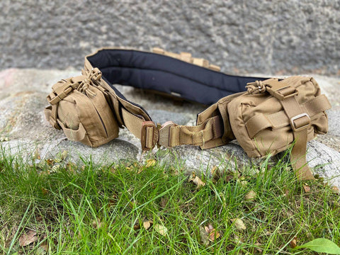 ATS War belt kit (War belt, inner belt with cobra buckle, dump pouch, suspenders, 3 x rip away pockets with panels)