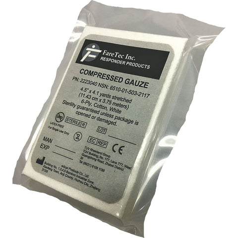 Compressed Gauze - vakuumförpackad tamponeringsväv