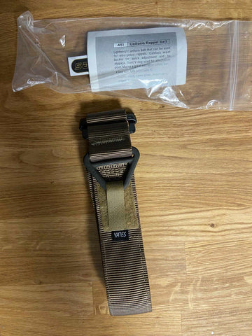 Yates uniform rappel belt 451 - Coyote brown